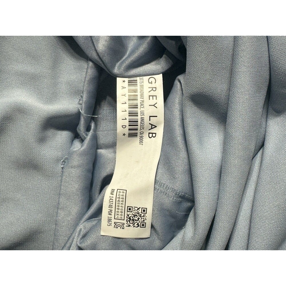 Grey Lab Ruched Flutter-Sleeve Mini Dress - Picture 6 of 10